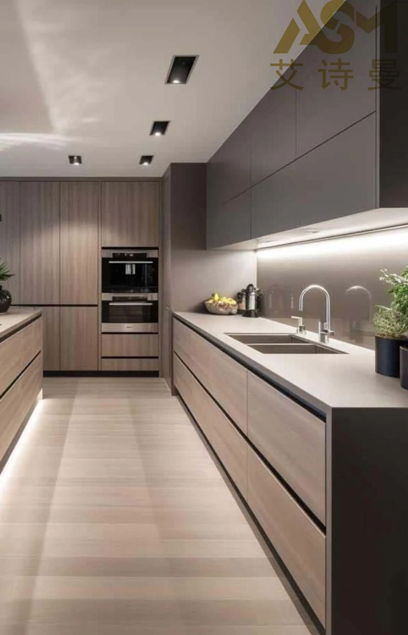 Stylish Kitchen Cabinet System for Contemporary Homes
