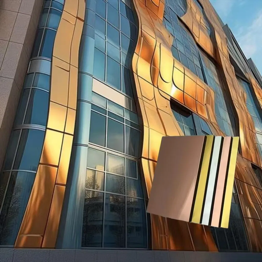 Kitchen Cabinet Customized ACP Sheet Aluminum Composite Panel Wall Cladding System