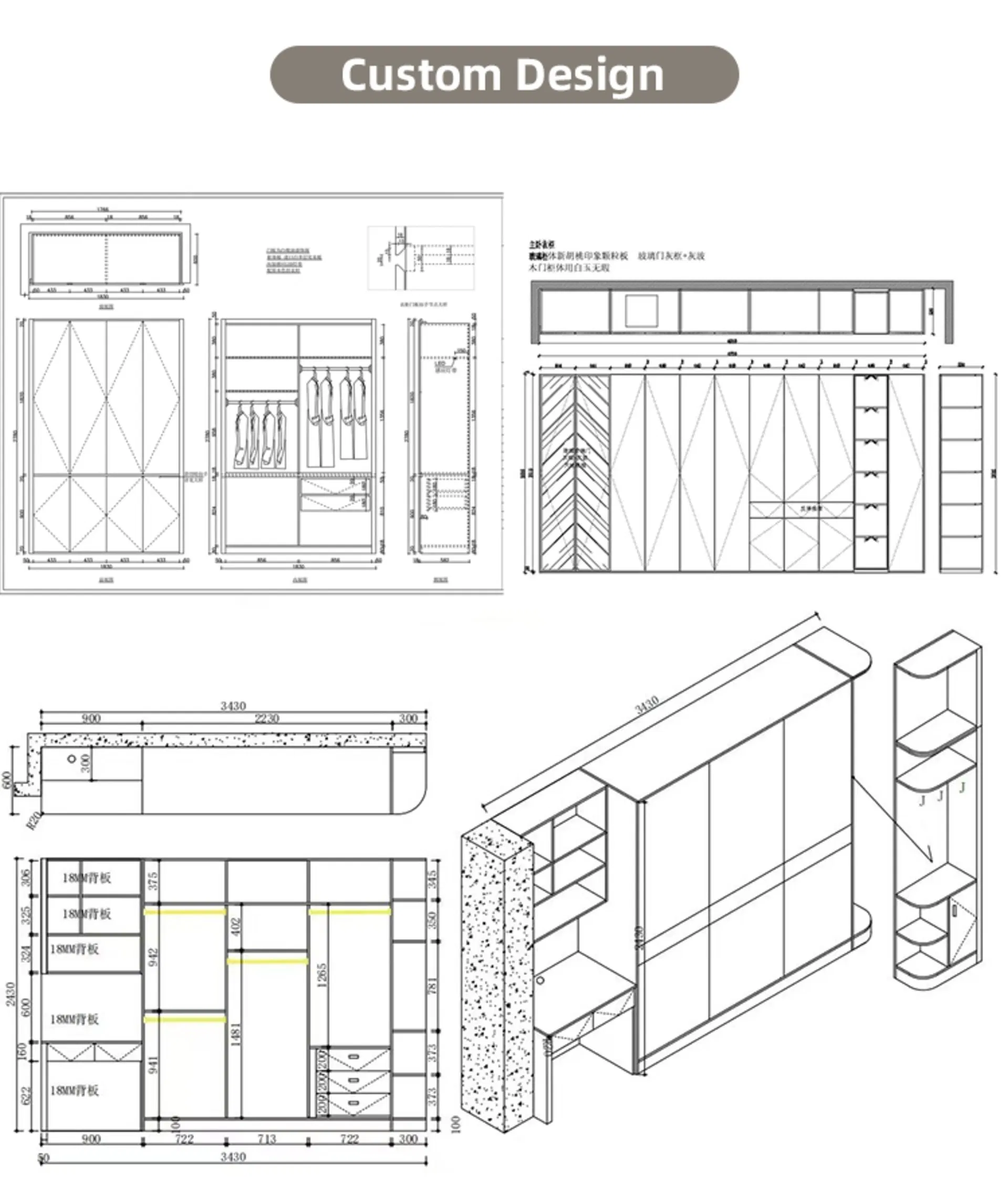 Wardrobe Interior Detail
