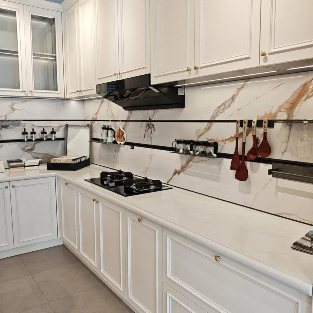 Easy Handle No Deformation Modular Kitchen Track-Mounted Wall Storage System