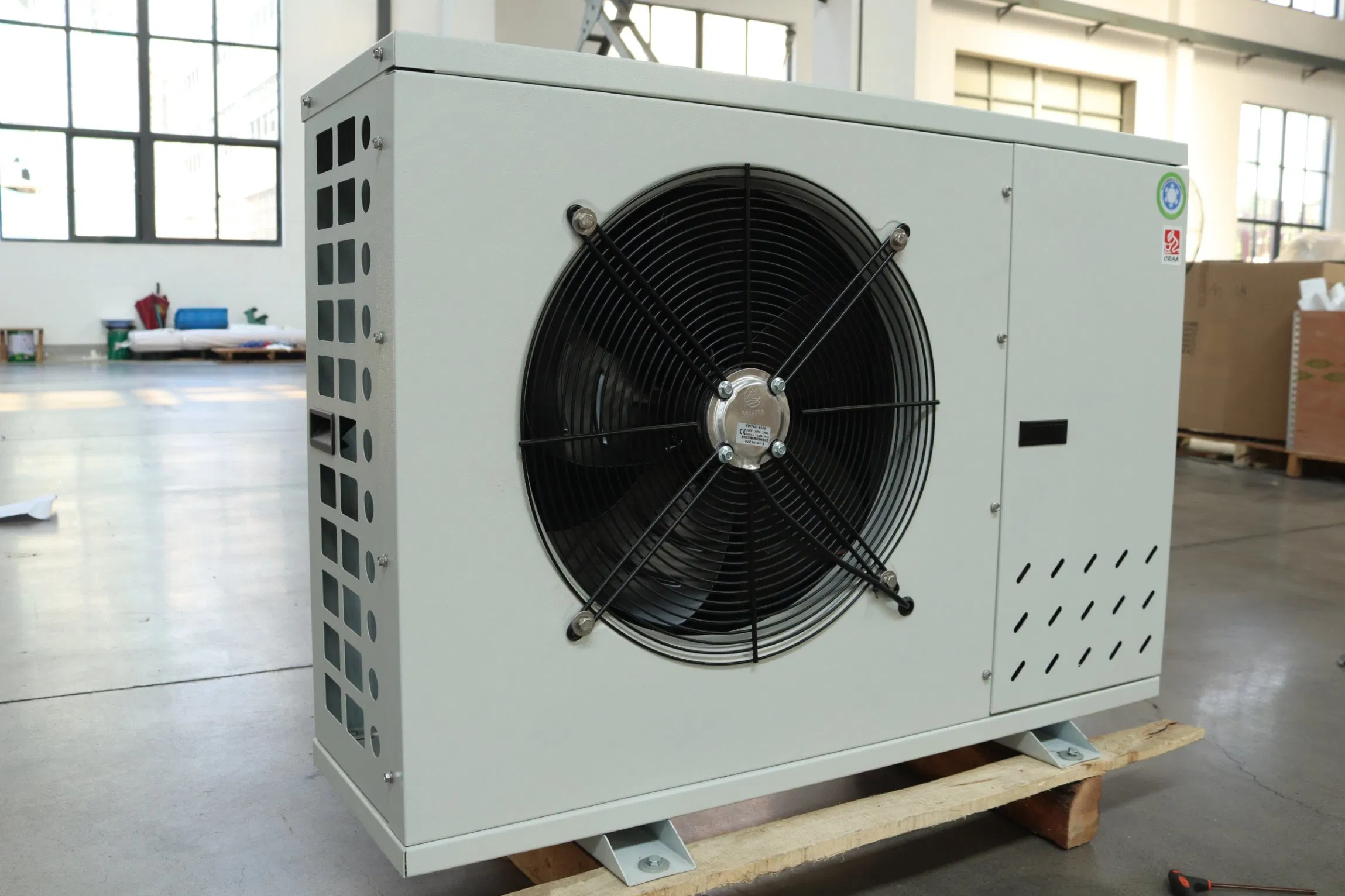 Zhexue 5HP Wall-Mounted Box Compressor Condensing Unit for Seafood Cold Storage