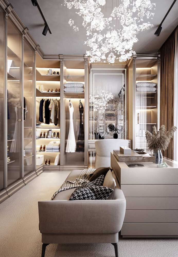 Luxury MDF Closet Storage System Organizer Bedroom Furniture Modular Wooden Custom Modern Design Walk in Closet Wardrobes