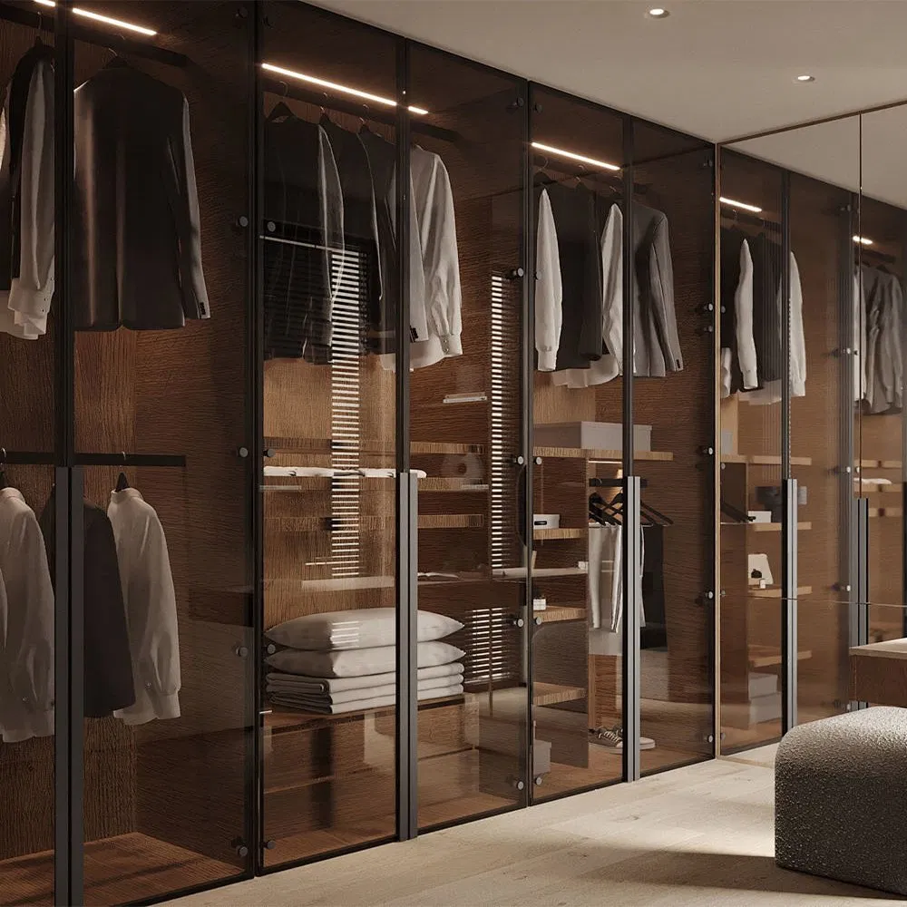 Customized Modern Hinged Door Wardrobes Bedroom Furniture Wardrobe