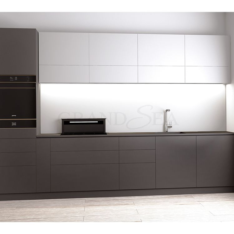 Simple Modern Design Kitchen Cabinets Handleless Kitchen Design