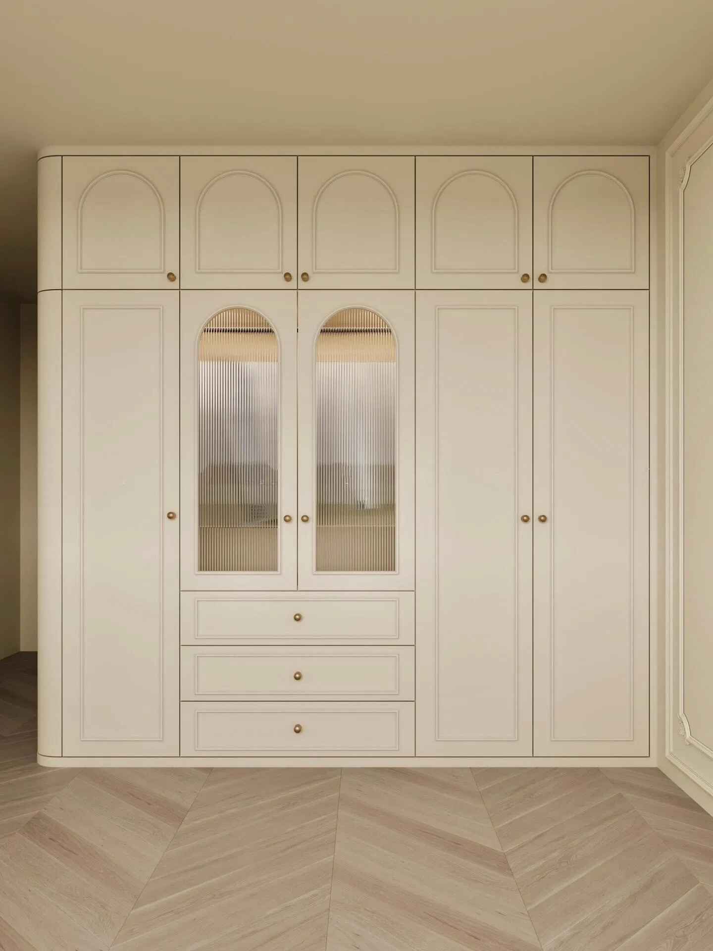 Elegant Customized Wardrobe Solutions for Luxurious Living Spaces