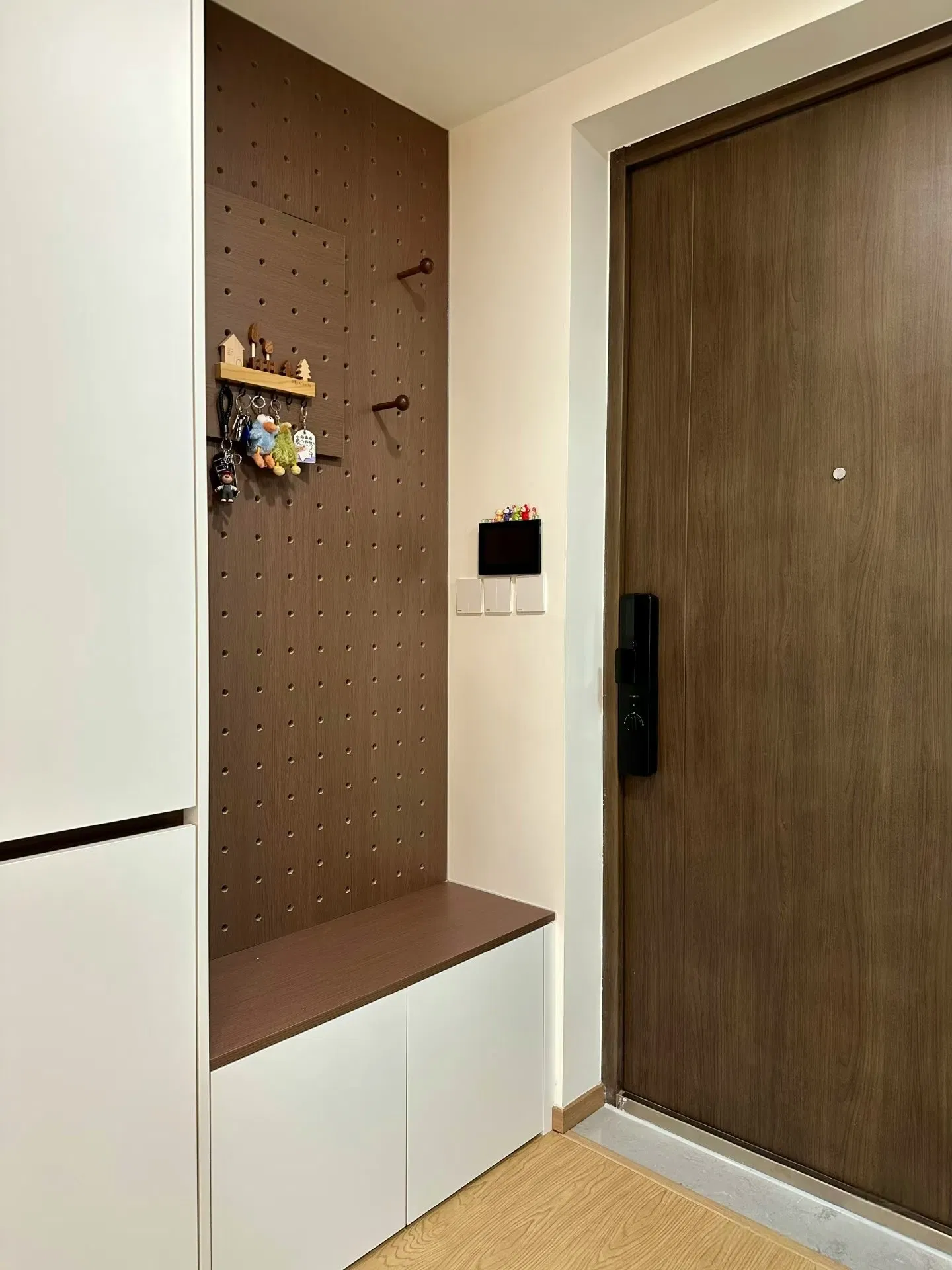 Modern Bedroom Living Room Home Furniture Wooden Shoe Storage Cabinet