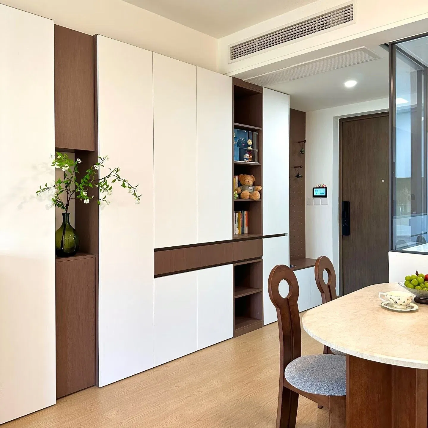 Modern Bedroom Living Room Home Furniture Wooden Shoe Storage Cabinet