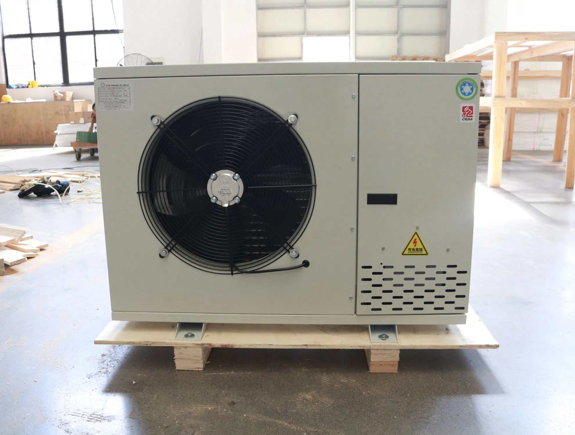 Majorrole Wall-Mounted Condensing Unit with F Type Condenser for Cold Storage