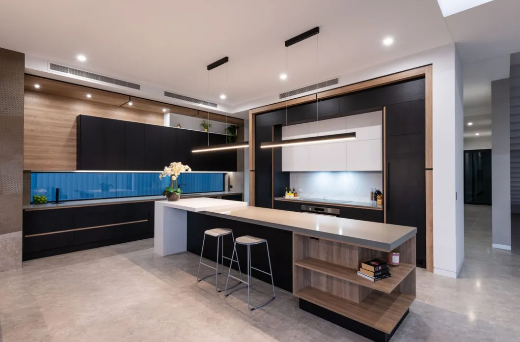 Grey Benchtop Kitchen