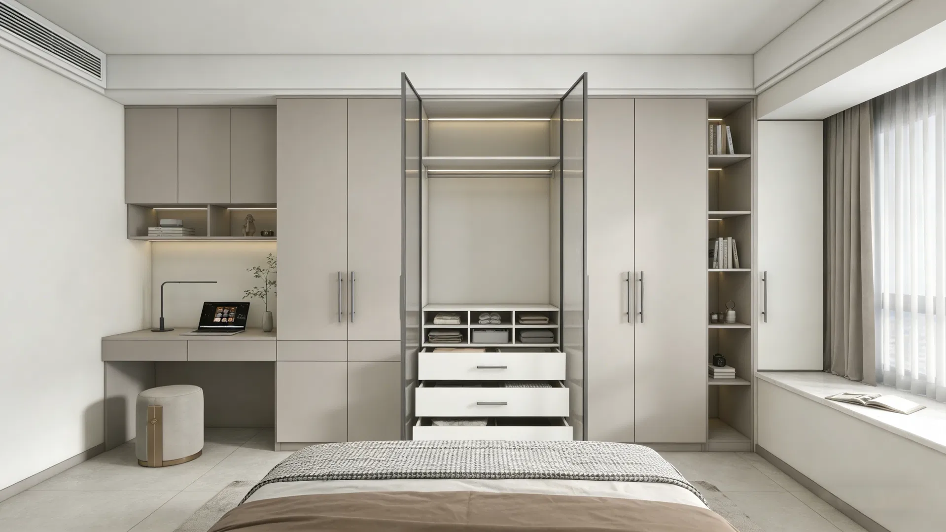 Modern Modular Wardrobe System