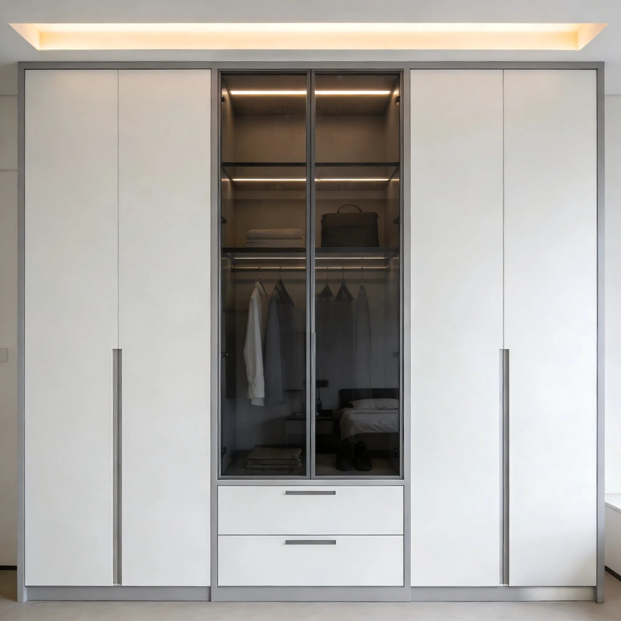 Modern European Wardrobe System for Residential Supply