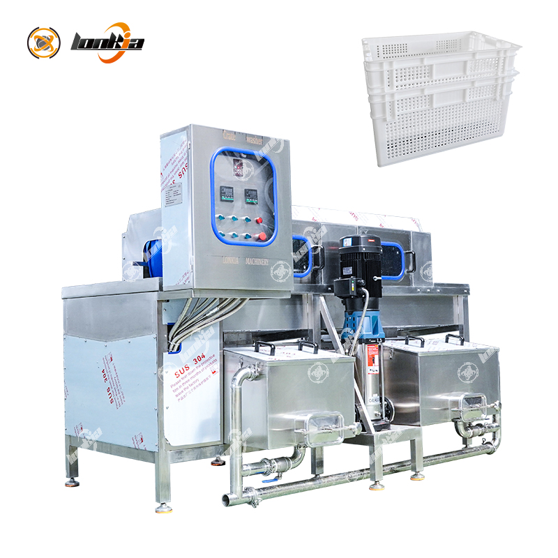 Turnover Crate Washing System Basket Washing Machine Returnable Plastic Basket Washer