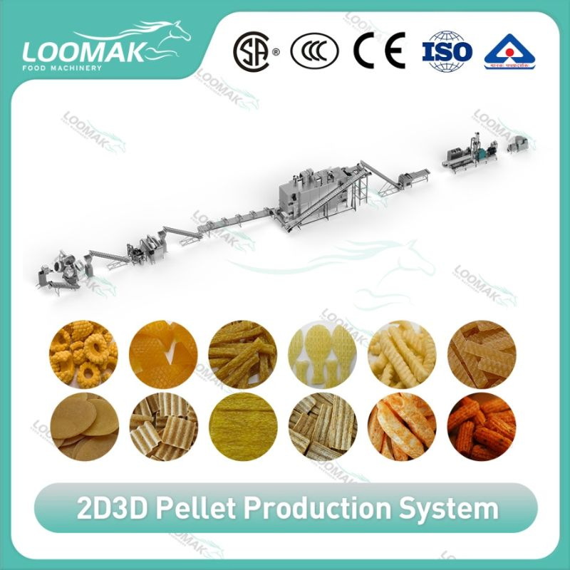 Advanced High-Strength 2D3d Pellet Machine Food Processor