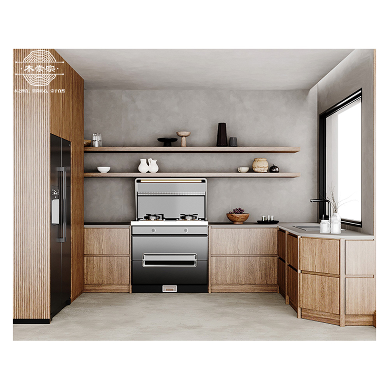 Solid Wood Modern Apartment Affordable Green Whole House Custom - Made Storage Furniture Cupboard Units