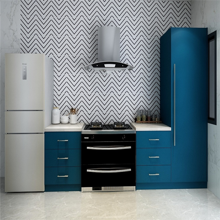 I Shaped Modular Kitchen Designs for Modern Kitchen Cabinet