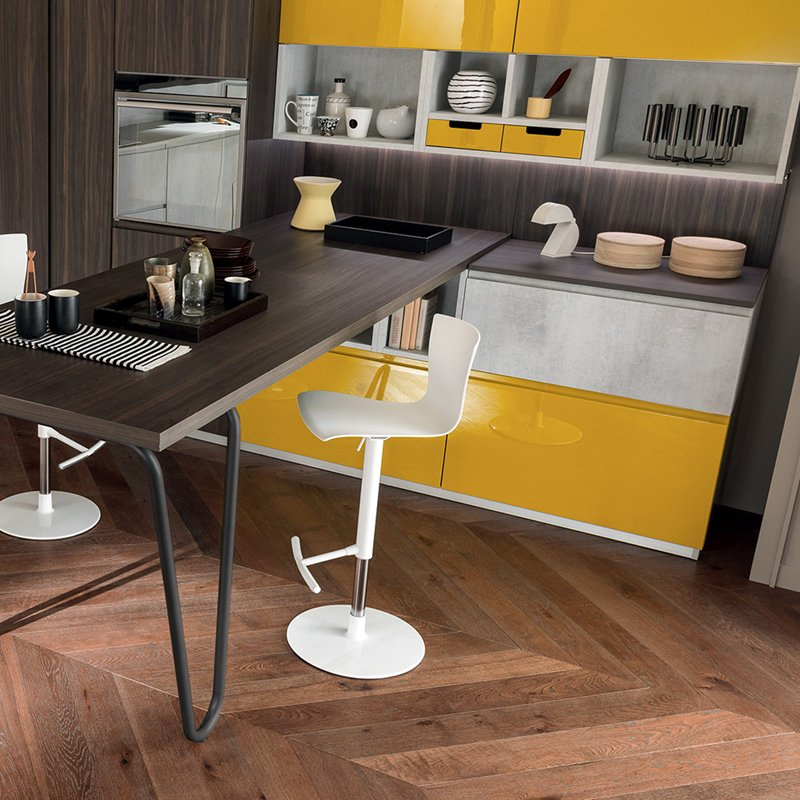 Professional Design Sample Modern Acrylic Sheets Finish Handleless Cupboard Furnitureflat Pack Kitchen Cabinets-Discount