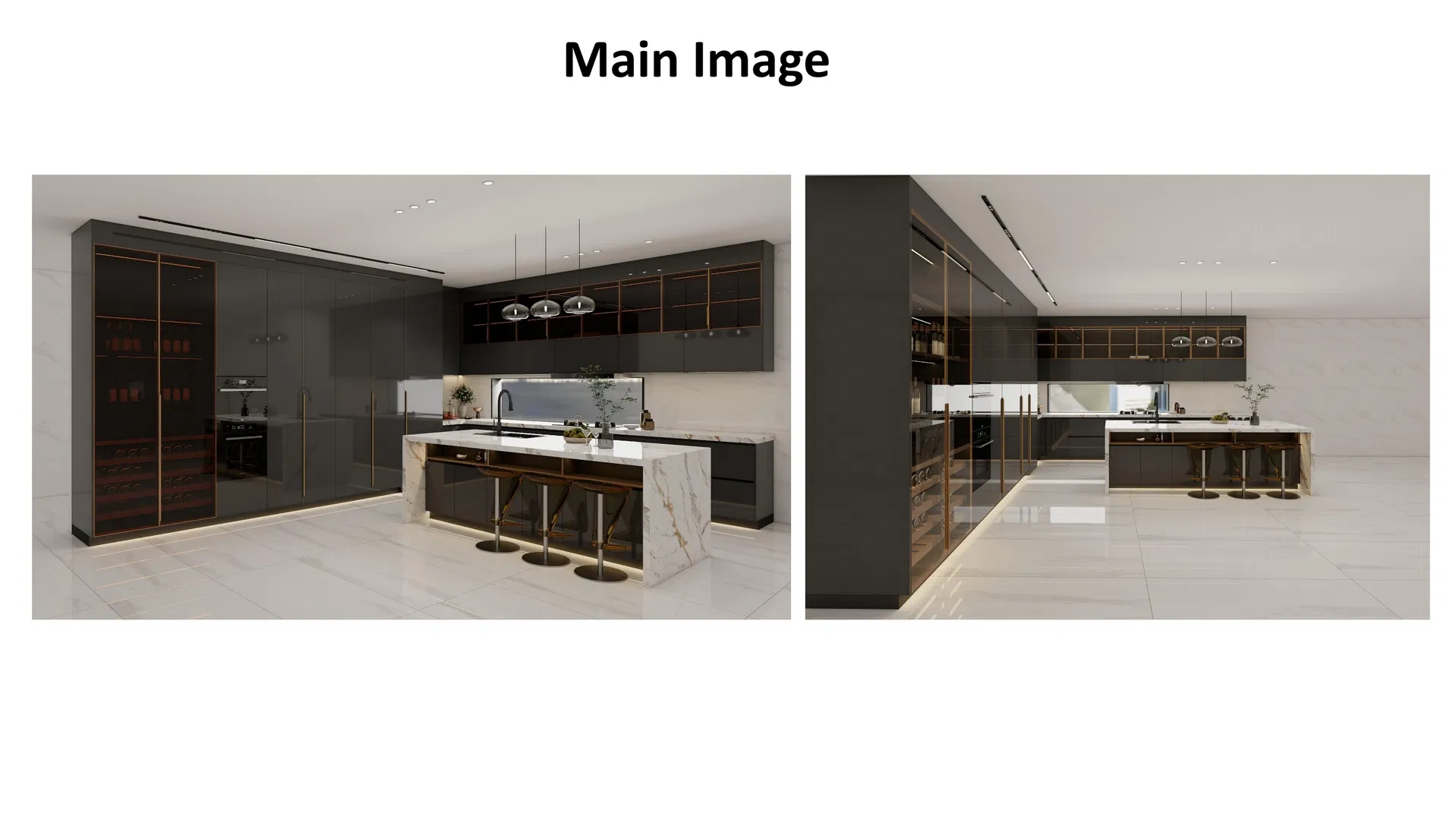 Kitchen Case Display