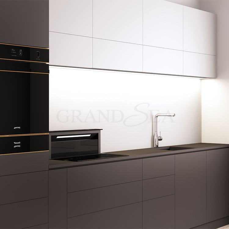 Simple Modern Design Kitchen Cabinets Handleless Kitchen Design