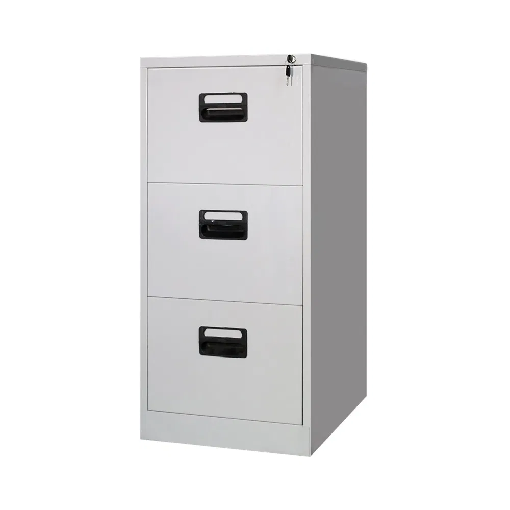 Durable Electrostatic Powder Coating Quality Steel Drawer Filing Cabinet for Hotel Storage