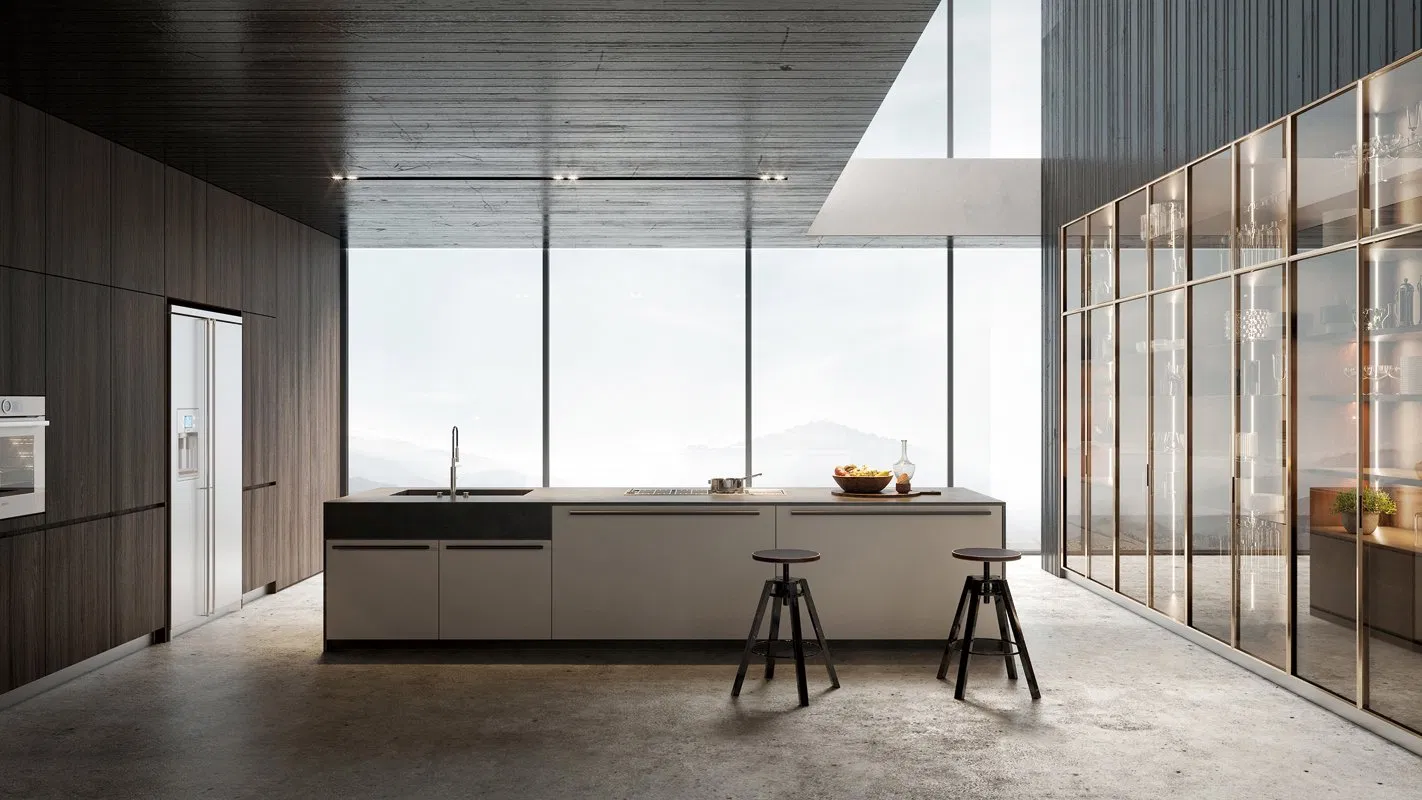 Wholesale Furniture Makers Couch C Shaped Laptop Cabinets Industrial for Kitchen Furniture