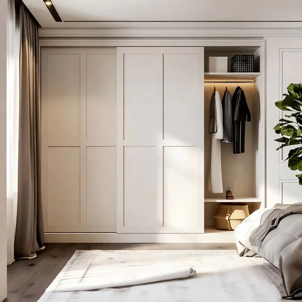 Sliding Track Close-up