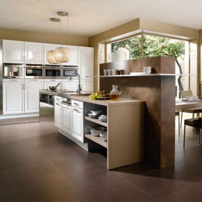 Price Modern Handleless Aluminium Cabinet Kitchen