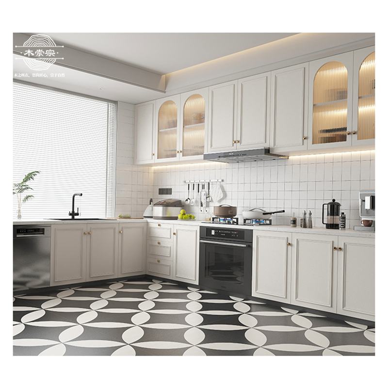 Space-Efficient Modern Apartment Affordable Green Whole House Customization Furniture Cupboard Units