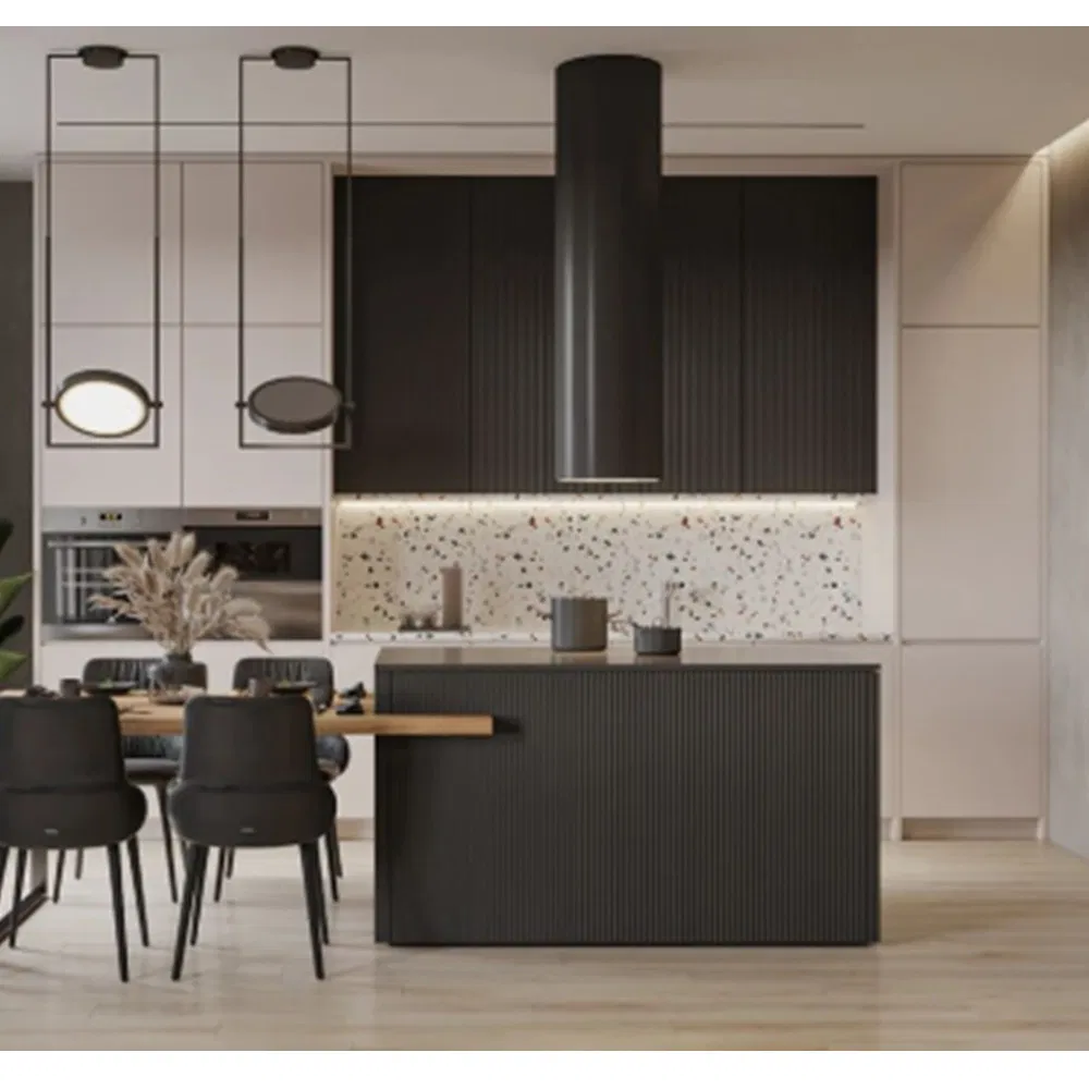 Cbmmart Wholesale Minimalist Design Aluminum Frame Kitchen Cabinets