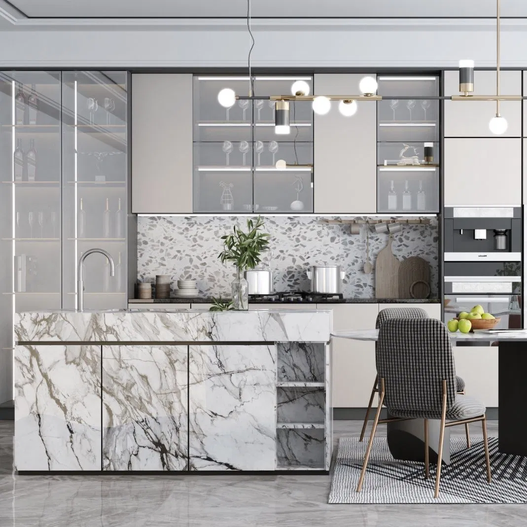 Fully Custom Cabinets Kitchen Furniture Cabinets Modern Design Kitchen Units Lacquer Kitchen Units