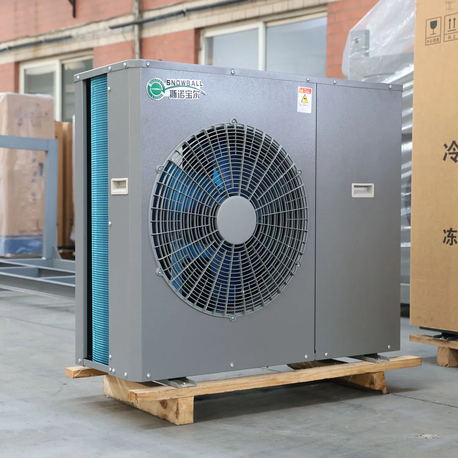 Snowball Wall-Mounted Air Cooled Scroll Refrigeration Compressor Condensing Unit for Cold Storage Room Walk in Freezer Chambre Froide