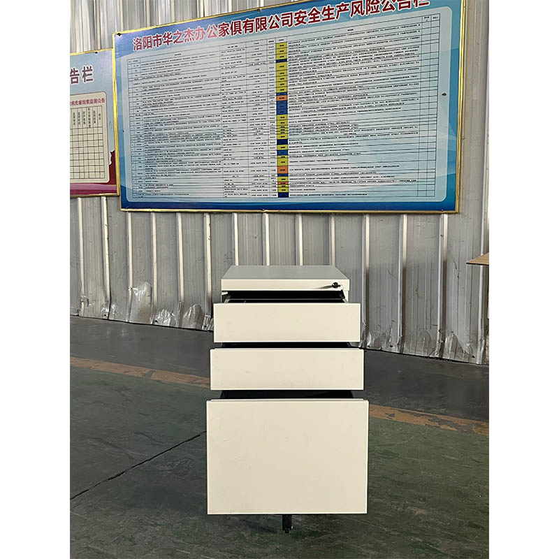 3 Drawers Cabinet Kd Structure Steel Mobile Pedestal Office Furniture Steel Storage Cabinet