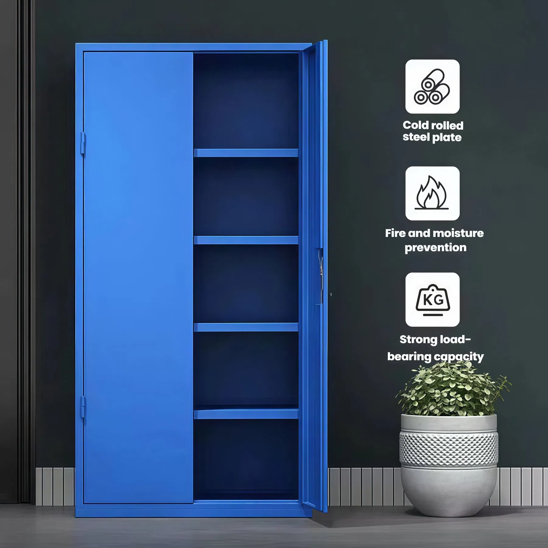 Heavy Duty Workshop Drawers Storage Modular Carbon Steel Roller Tool Cabinet