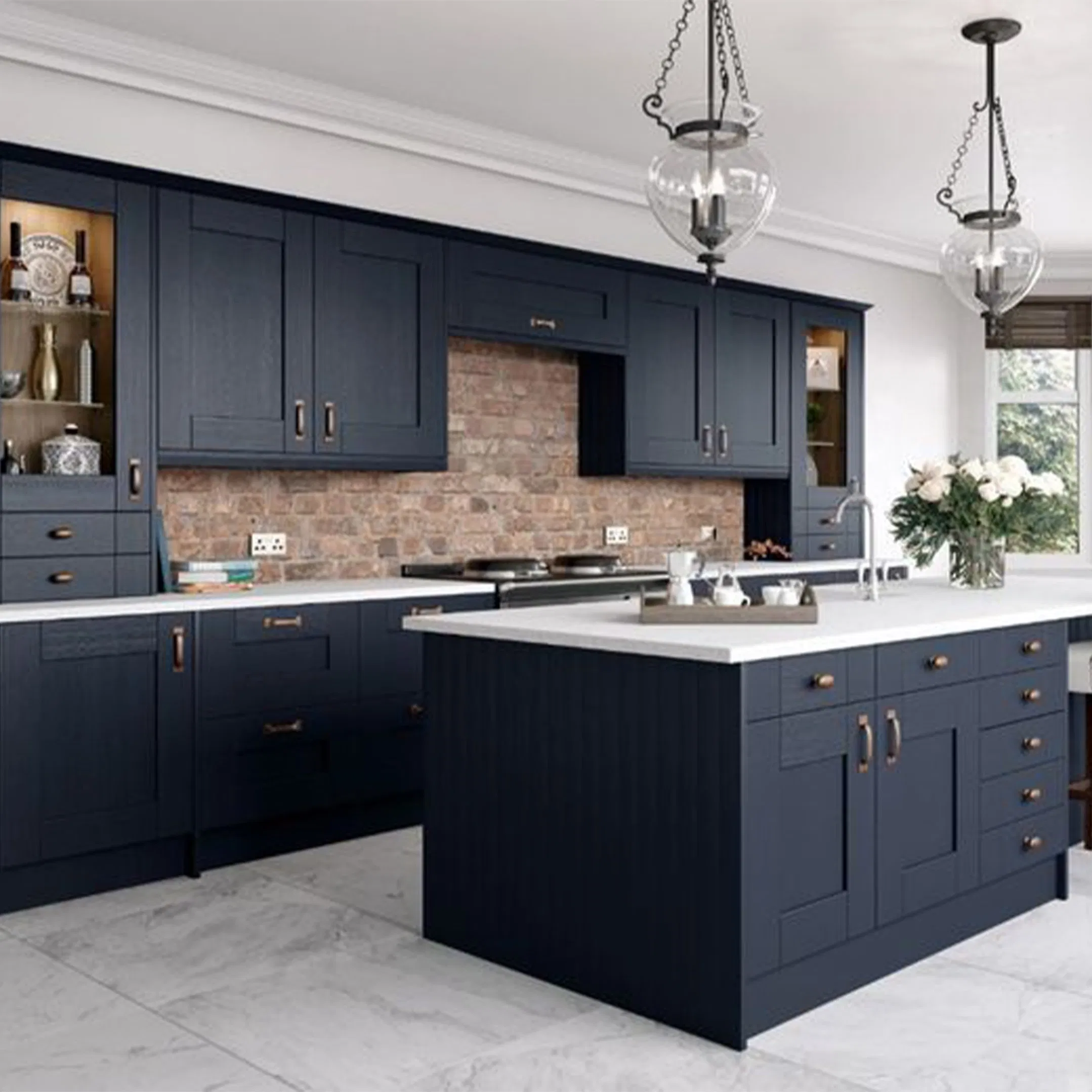 Outdoor Kitchen Cabinets Modular Aluminum Frame for Kitchen Island Freestanding Storage Cabinet Factory