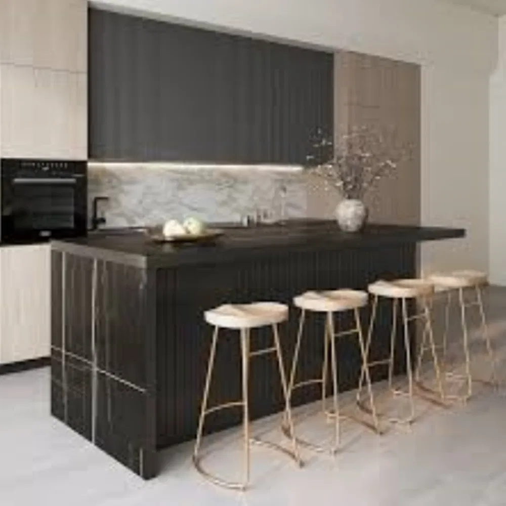 Cbmmart Wholesale Minimalist Design Aluminum Frame Kitchen Cabinets