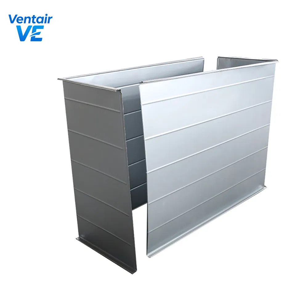 Galvanized Steel L Shaped Rectangular Air Duct