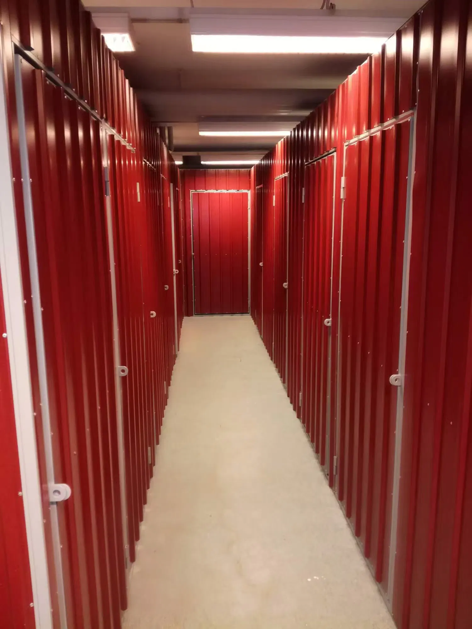 2025 Modular Partition Walls Steel Prefab Self Storage Unit Facility Excellent Condition