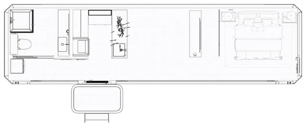 Type 1 Balcony Cabin