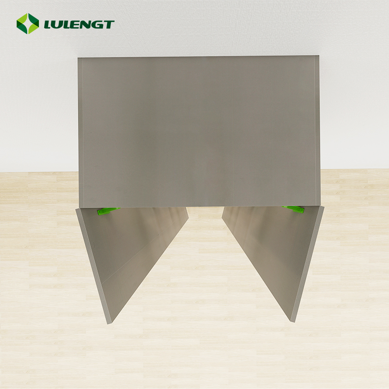 Aluminium Honeycomb Panel Customized Colours Furniture Kitchen Cabinet Aluminum Frame Glass Door Double-Door Tall Cabinet