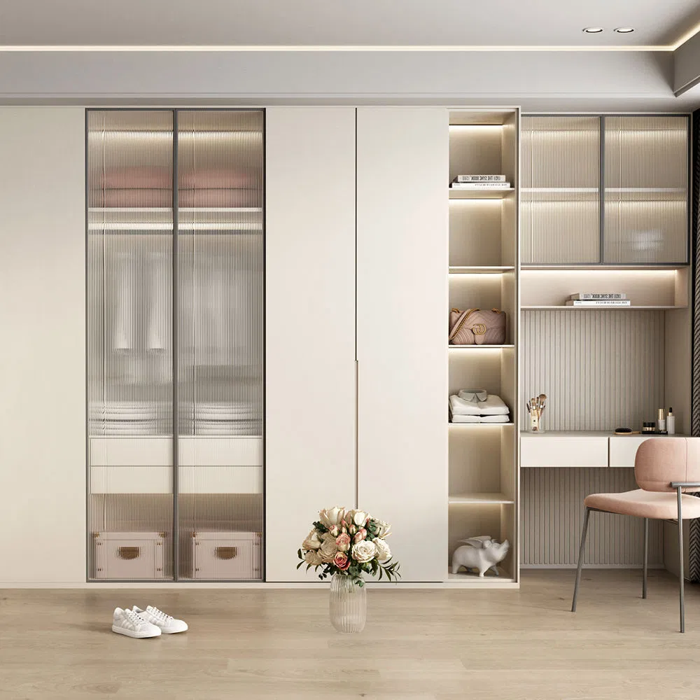 Customized Wardrobe Bedroom Furniture Wardrobes Cabinet Luxury Wood Storage