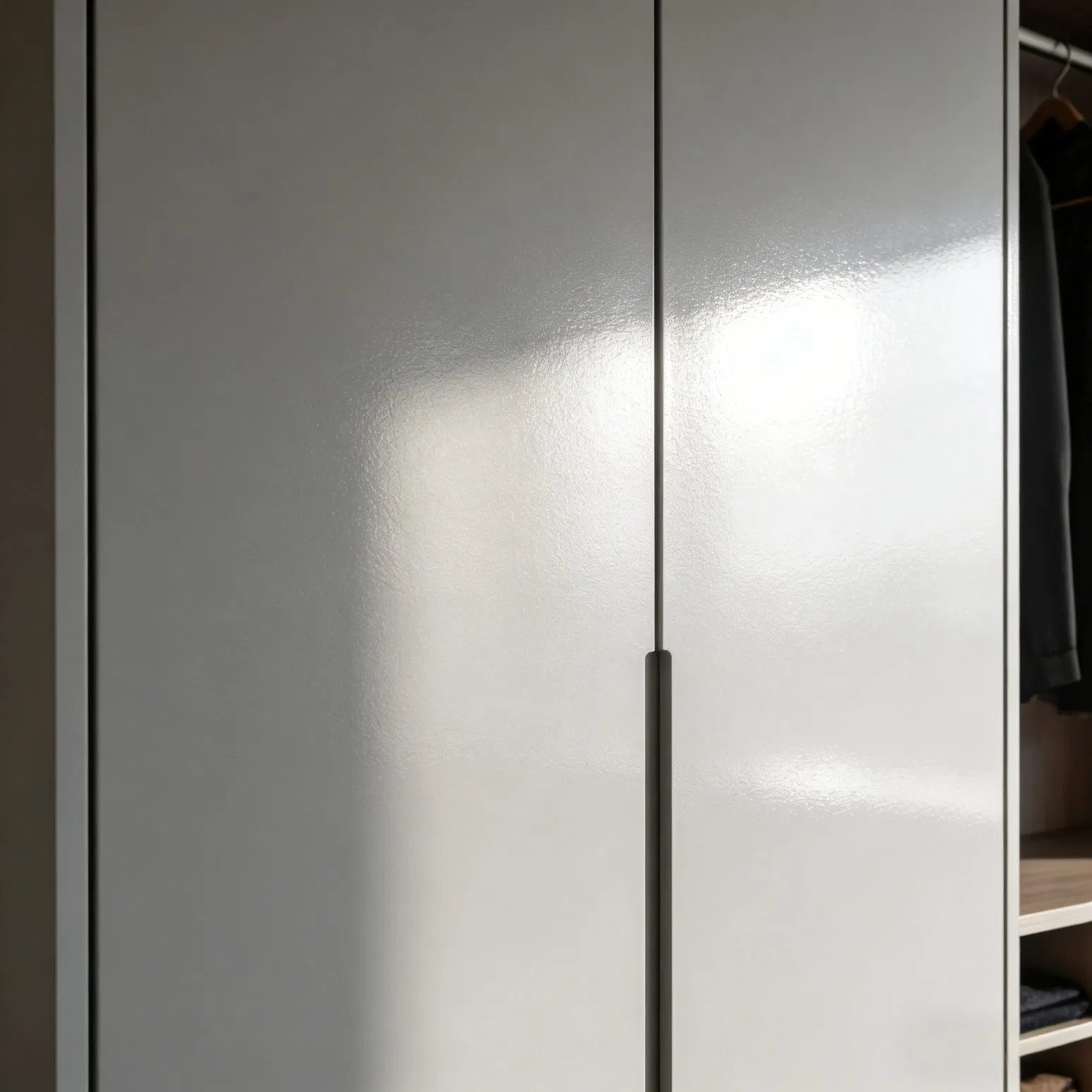 Wardrobe System with Soft Close Hinges and Drawers
