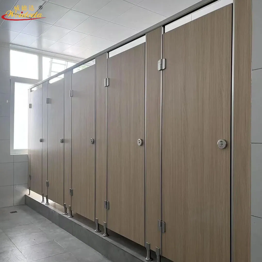 High Pressure Laminate Waterproof Public Toilet Cubicle System