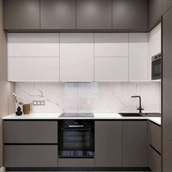 Sanyang Fabricado En China High End Disassembled Matte Finish Design Modern Modular Kitchen Cabinets