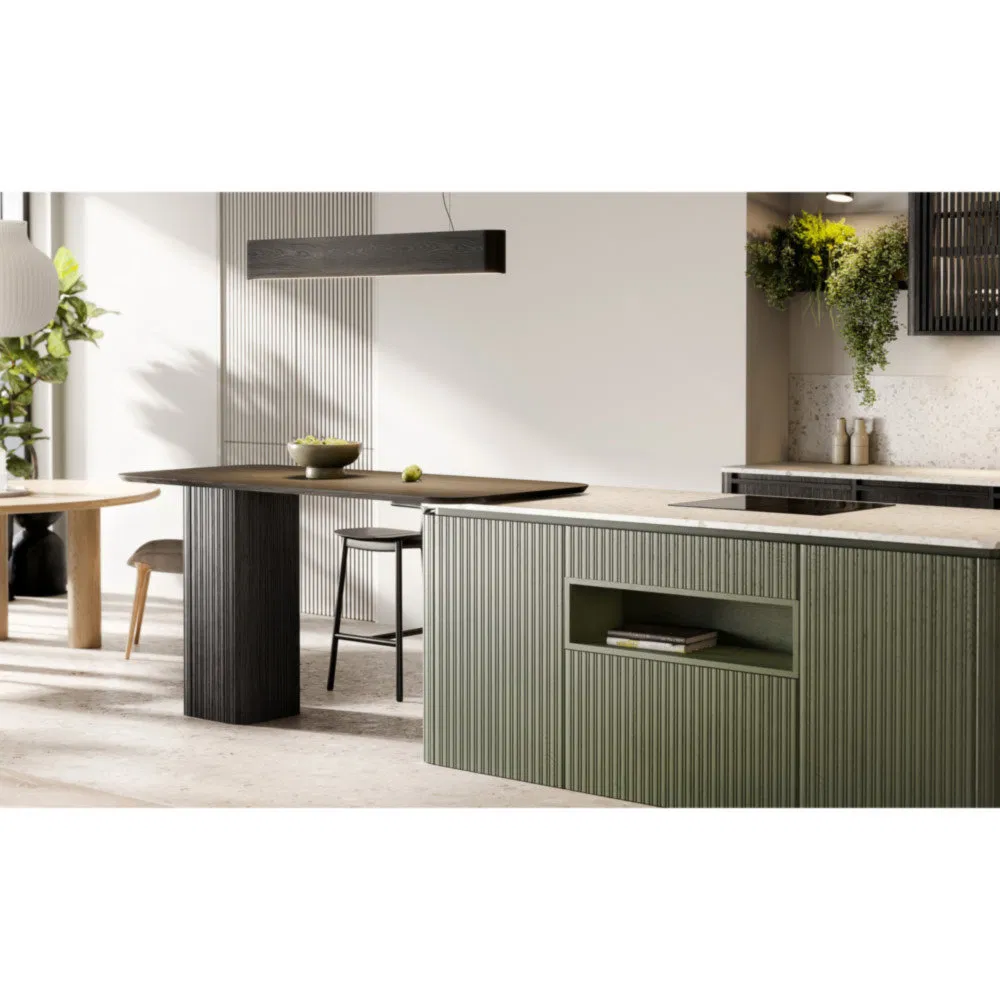 Smooth Surface Environmentally Friendly Paint Finish High Gloss Lacquer Kitchen Cabinets for Community Shared Kitchens