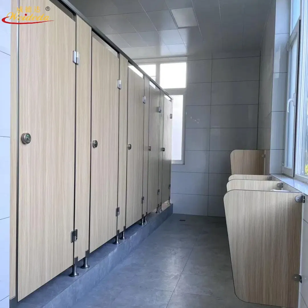 High Pressure Laminate Waterproof Public Toilet Cubicle System