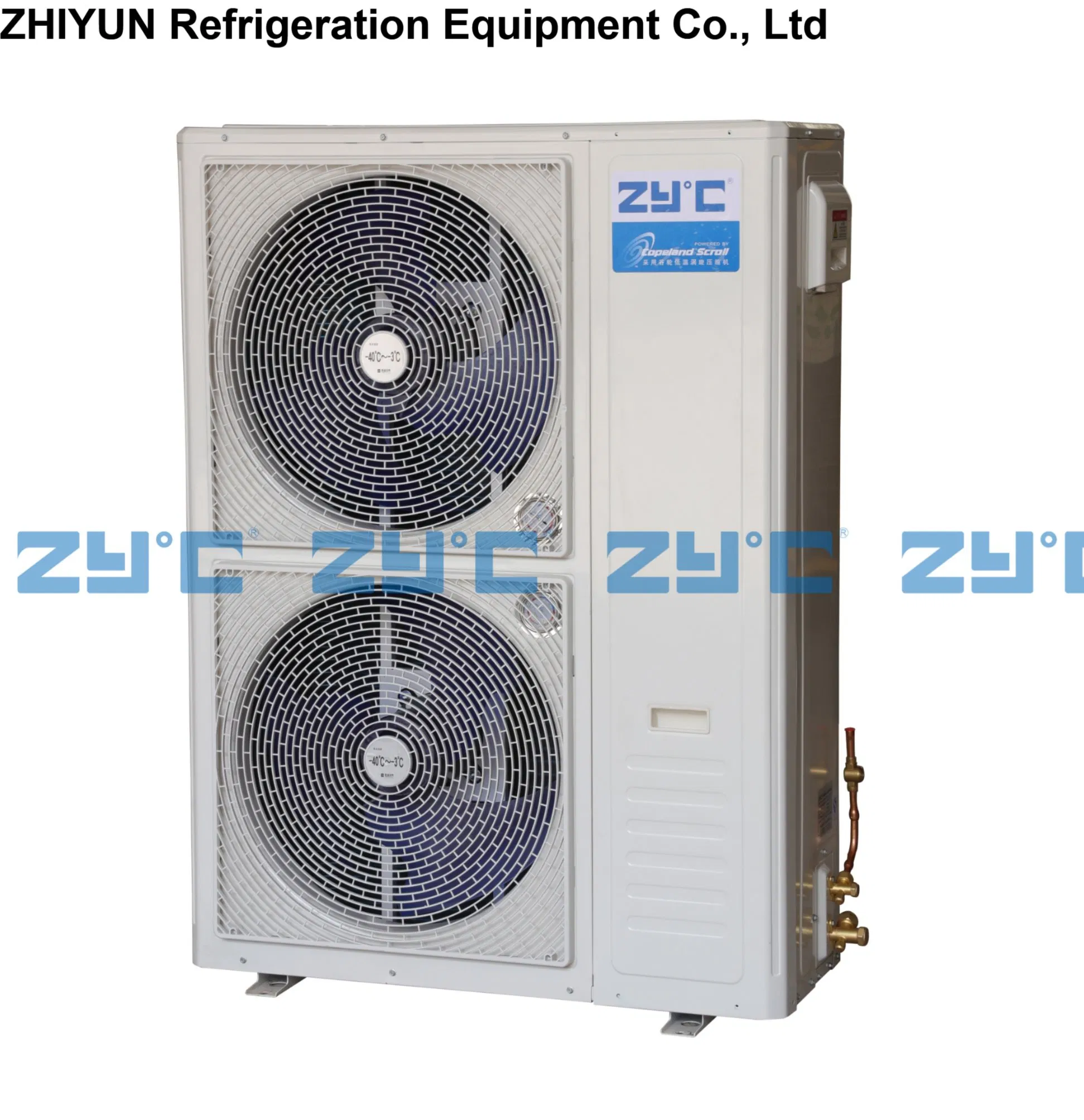 Wall-Mounted Fruit Vegetabe Meat Seafood Medicine Frozen Food Air Cooling Refrigeration Compressor Condensing Unit for Cold Storage Room