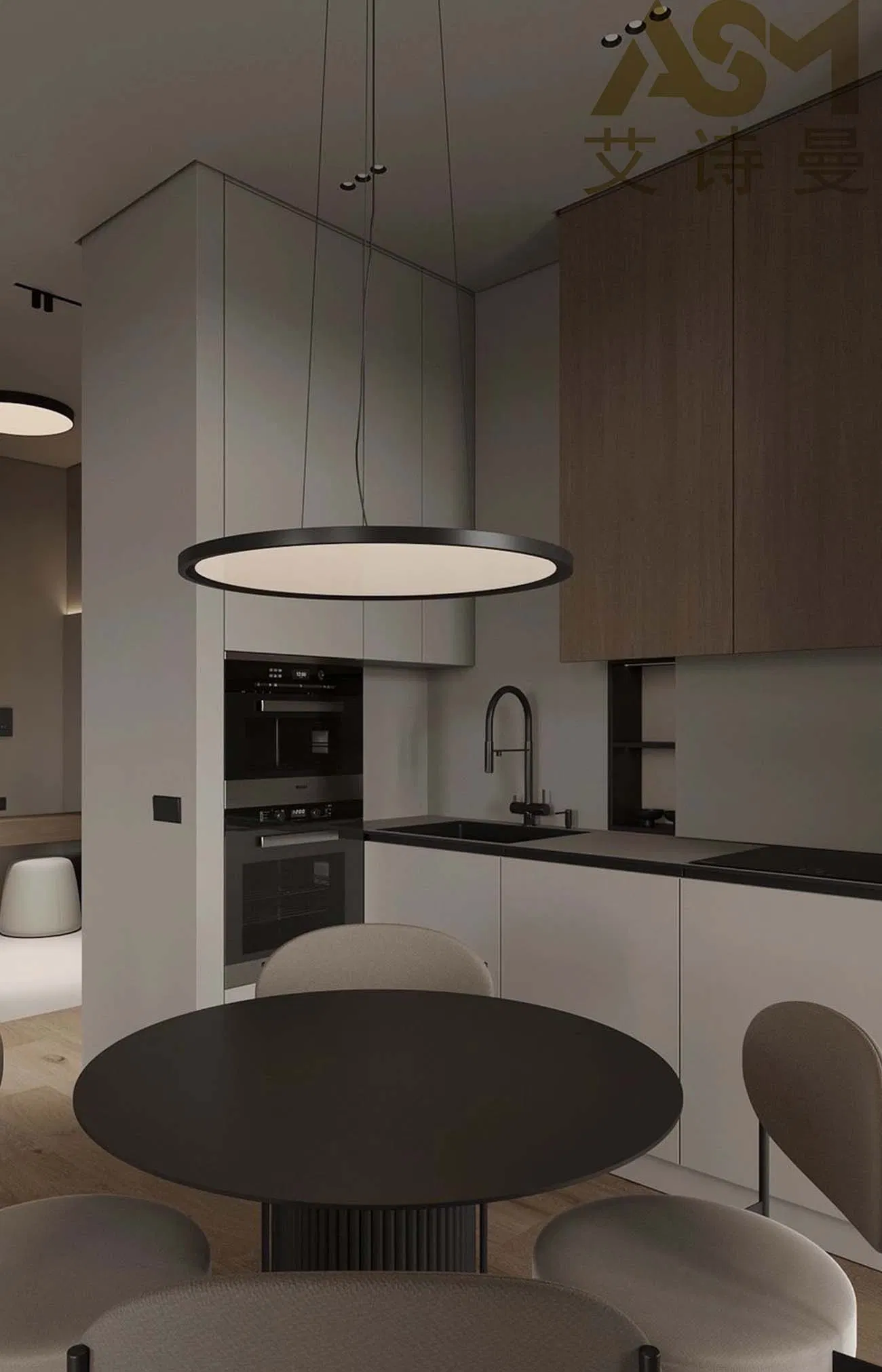 Space Efficient Kitchen Storage System for Homes