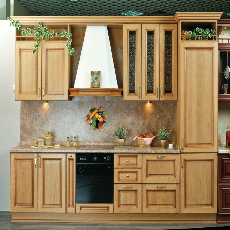 Kitchen Cabinet Glossy Finish Corner Cabinet Unit
