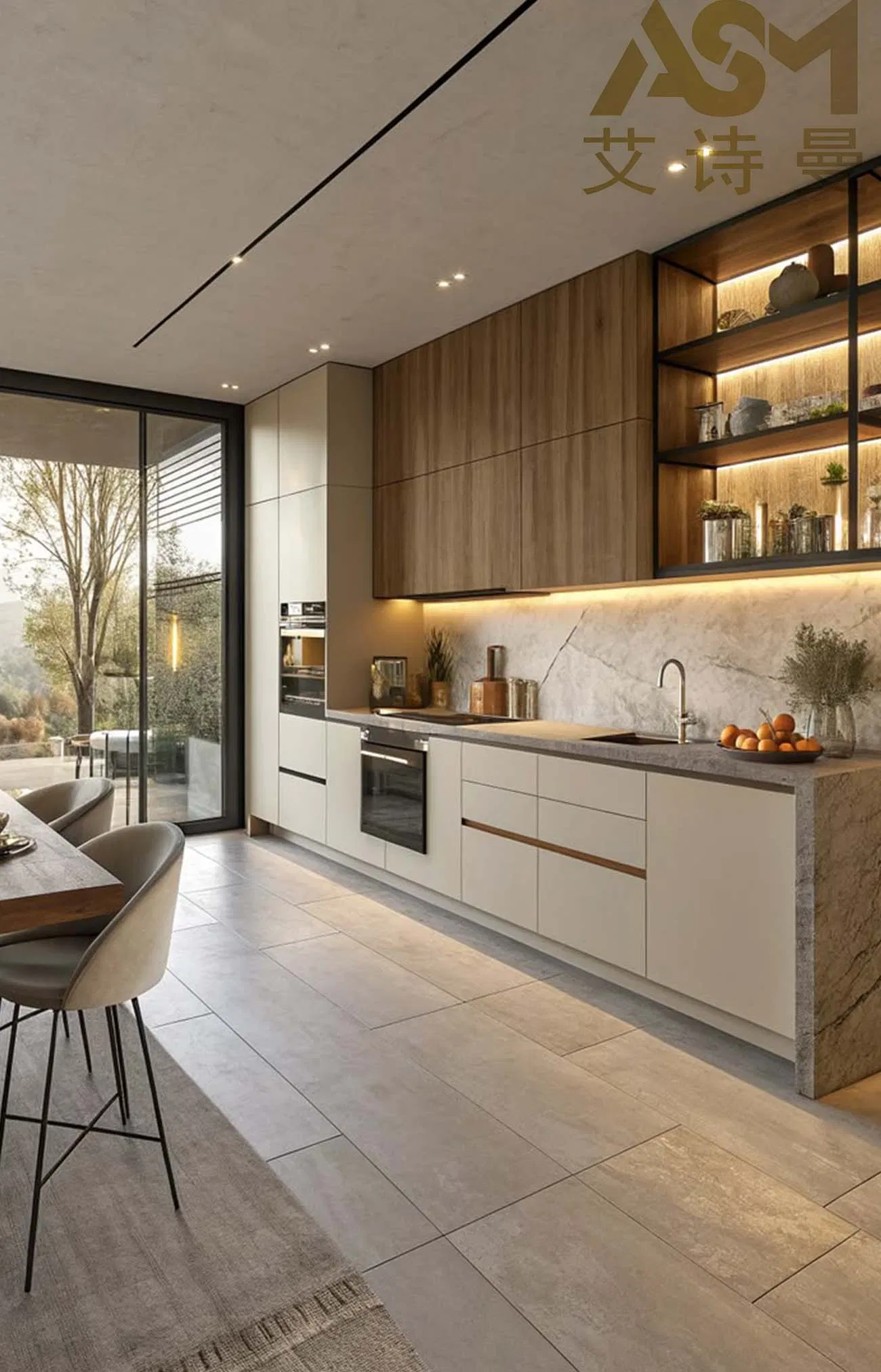 Efficient Cabinet System for Organized Kitchens