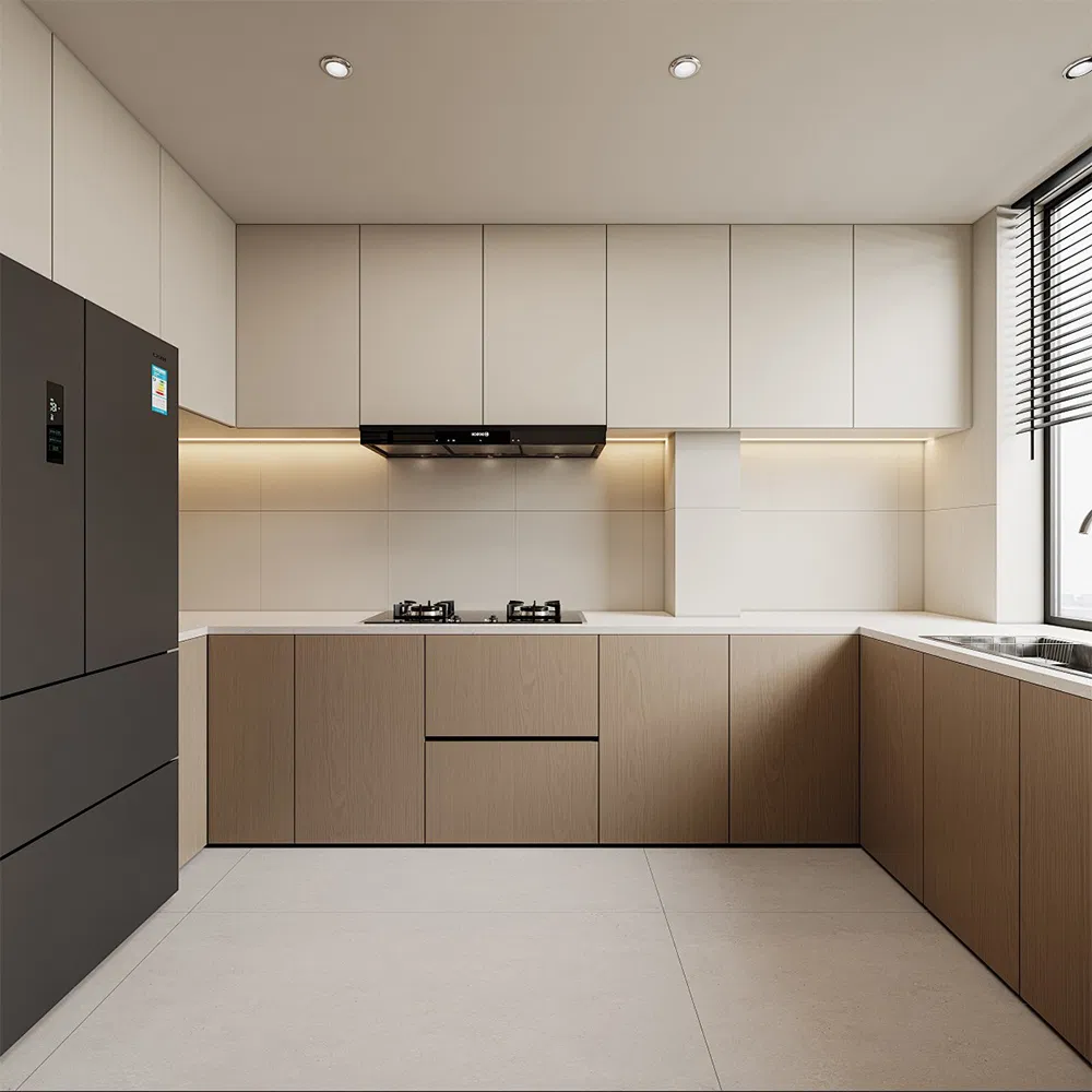 Custom Smart Design Kitchen Cabinet High Gloss Kitchen Cupboards Furniture Islands