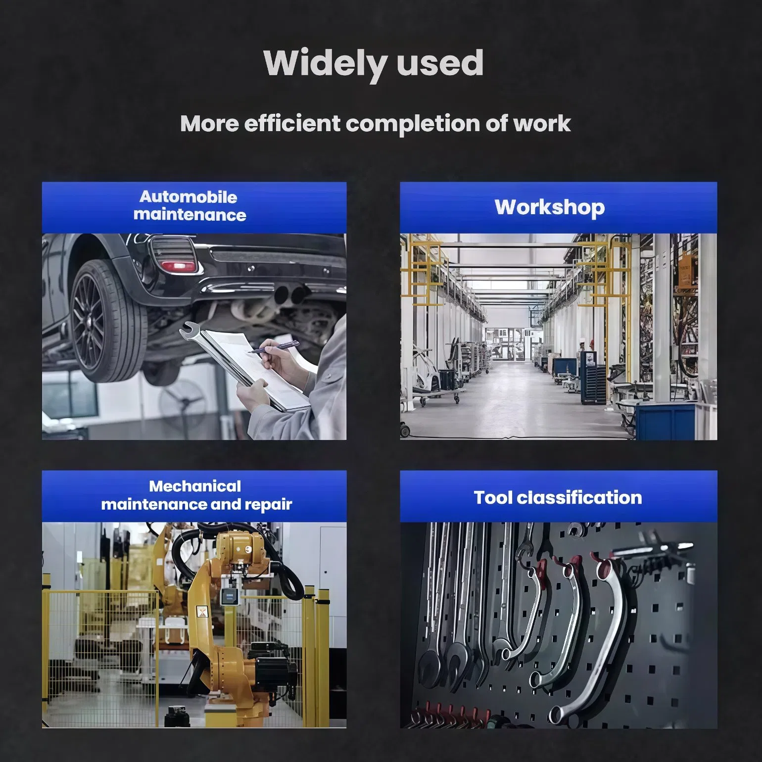 Heavy Duty Workshop Drawers Storage Modular Carbon Steel Roller Tool Cabinet